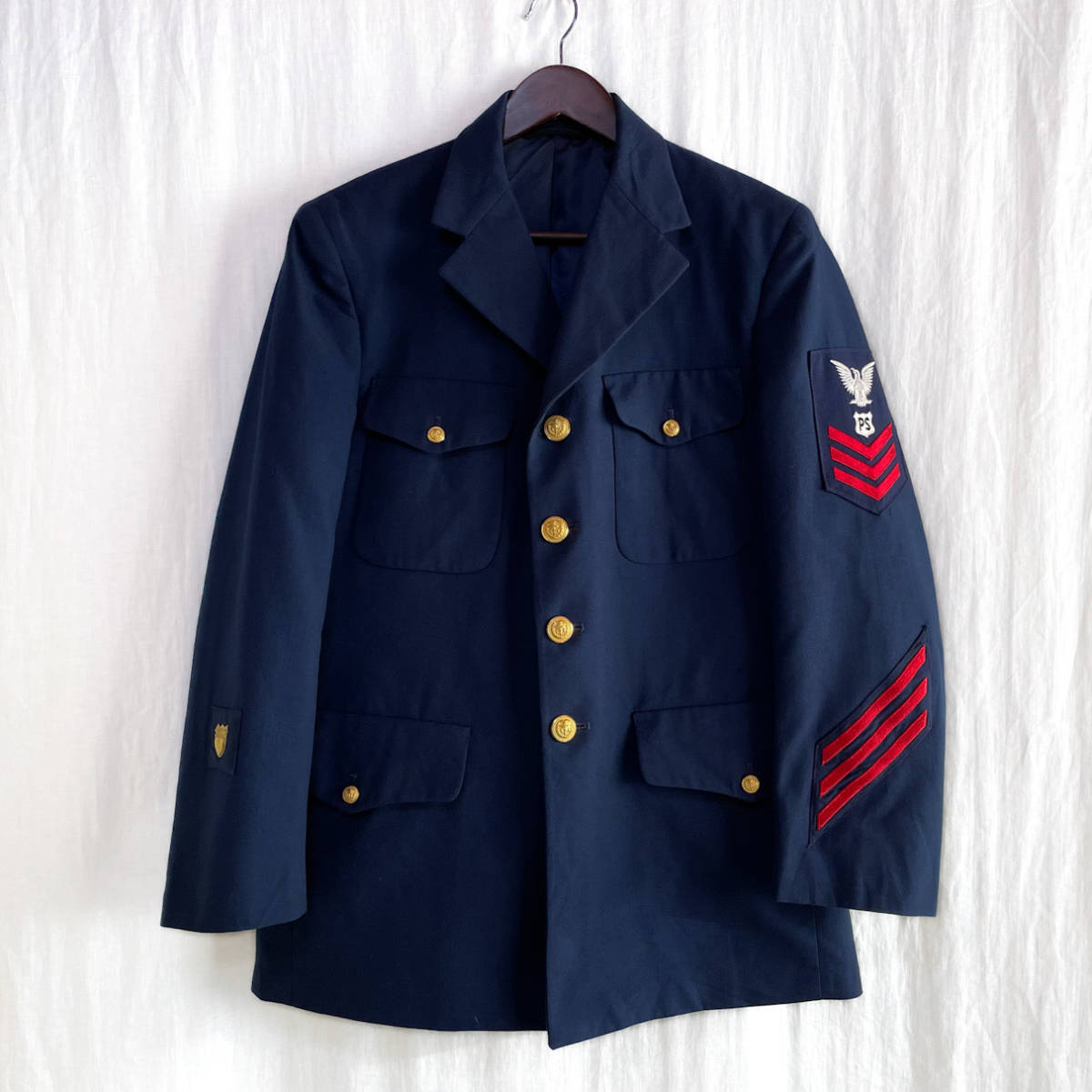 送関込 高階級アメリカヴィンテージ US NAVY 米海軍制服ウール