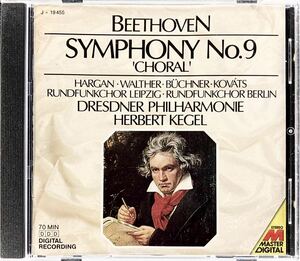 CD/ ベートーヴェン：交響曲第9番「合唱」/ ケーゲル&ドレスデン・フィル