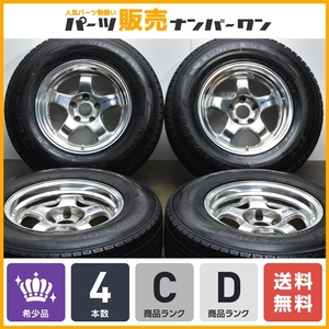 [ rare size ] Work Meister S1 2P 16in 8JJ +10 PCD114.3 Goodyear Ice navigation SUV 245/70R16 Delica D:5 RAV4 lift up car 