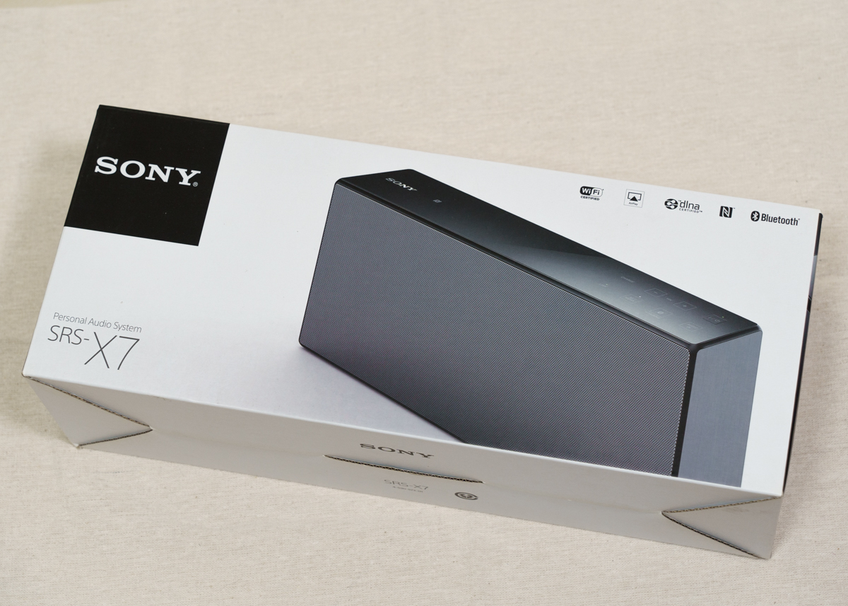 希少/新品未開封】SONY SRS-X7(W) スピーカー ホワイト 上品なスタイル