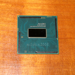 Core i5 4310M 2.7Ghz(TB:最大3.4GHz) 3次キャッシュ3MB TDP37W SR1L2 FCPGA946 Haswell 動作確認済 クリックポストなら送料185円 [No.799]