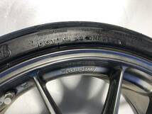 T103 スバル STI ENKEI-GTC 02 19インチ ホイール BRIDGESTONE 245/35R19 93W POTENZA 19x9 J 45 2本セット タイヤ付 純正 中古 棚Z_画像8