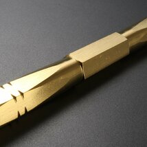 汎用 ブレーキ トルクロッド Mサイズ 取付幅250-270mm カラー ゴールド タイプB ターンバックル ピロボール TH0077_画像2