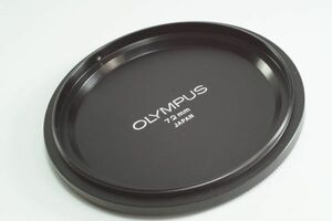 FOX119[ very clean free shipping ]OLYMPUS 72mm diameter Olympus screw included type metal cap 