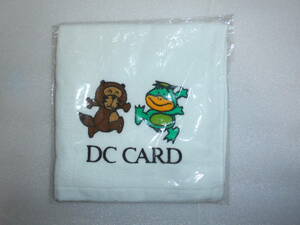 DCカード　カッパとたぬき　タオル　1枚　約34×33㎝位