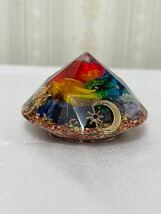 HEALINGRAINBOWDIAMOND型のオルゴナイト　新品・未使用_画像4