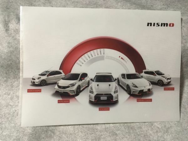 【中古】 クリアファイル 日産 ニスモ nismo 日産 R35 GT-R フェアレディZ 写真