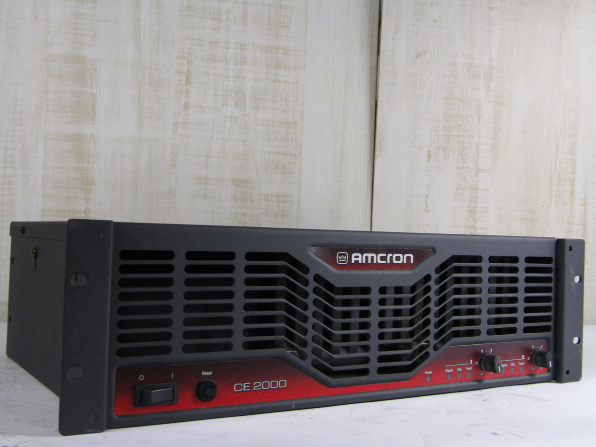 人気商品!! AMCRON アムクロン パワーアンプ CE2000TX CROWN ヒビノ 人気商品!! AMCRON アムクロン パワーアンプ CE2000TX CROWN ヒビノ