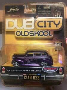 JADA 1/64 DUB CITY OLDSKOOL ‘39 Chevy Master Deluxeミニカー 希少　2006年 wave2