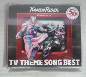 【開封品】仮面ライダー 50th Anniversary TV THEME SONG BEST【ディスク傷、くもり等有】