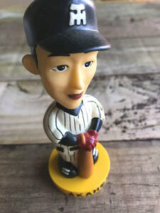  red star . wide / Bubble head doll / Hanshin Tigers /. number 53