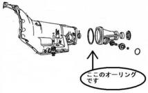 トランスミッション リアハウジングケース シール th200 th250 th350 700r4 4l60 4l60e オイルシール ガスケット シボレー gm　インパラ_画像2