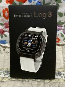 送料無料 スマートウォッチ Log3 新品 未使用品 未開封 ホワイト 白 smart watch