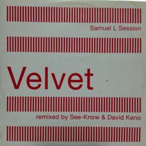 12inchレコード　SAMUEL L SESSION / VELVET