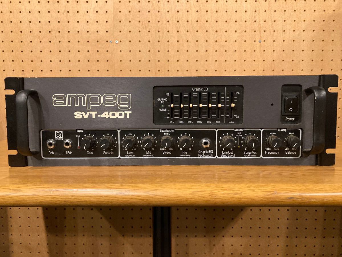 【送料無料】Ampeg SVT-400T トランジスタアンプ ジャンク アンペグ