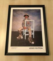 kj ★額装品★ ルイヴィトン Nigo A3サイズ額入り ポスター風デザイン 広告 貴重写真 LOUIS VUITTON ape bape humanmade KENZO_画像1