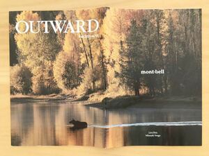 ■mont-bell モンベル OUTWARD アウトワード Fall 2021 No.92 会員限定季刊誌/会報誌 アウトドア/キャンプ 非売品 USED 美品 送料180円■