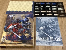 ★ウォーゲーム ツクダホビー 機甲界ガリアン PANZER BLADE (パンツァーブレード) 白い谷の攻防 ファーストステップシリーズ A_画像2