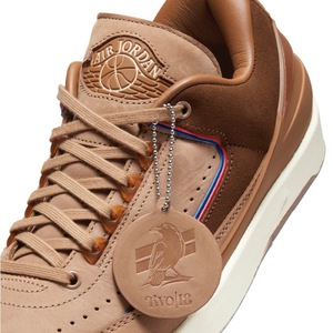 26cm US8 Two 18 × Nike Air Jordan 2 Low Tan NIKE ジョーダン2 ナイキ