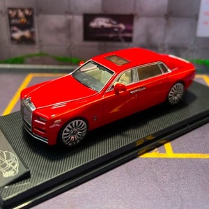 1/64 Smallcarart Rolls-Royce ロールスロイス ファントム ジェネレーション ダイキャスト モデル 赤 レッド 送料無料