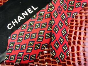 ■E3112N●良品●シャネル【CHANEL】ネクタイ★