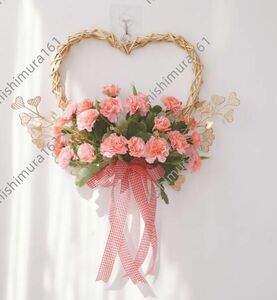  hand made * artificial flower lease ** wall decoration * entranceway lease *