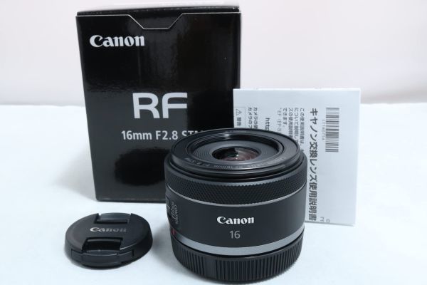 CANON RF16mm F2.8 STM オークション比較 - 価格.com