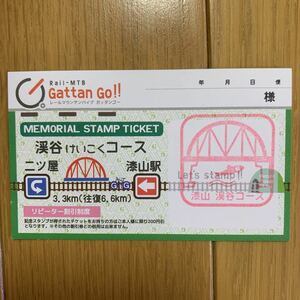 レールマウンテンバイク Gattan Go! 割引券 飛騨　高山　渓谷コース