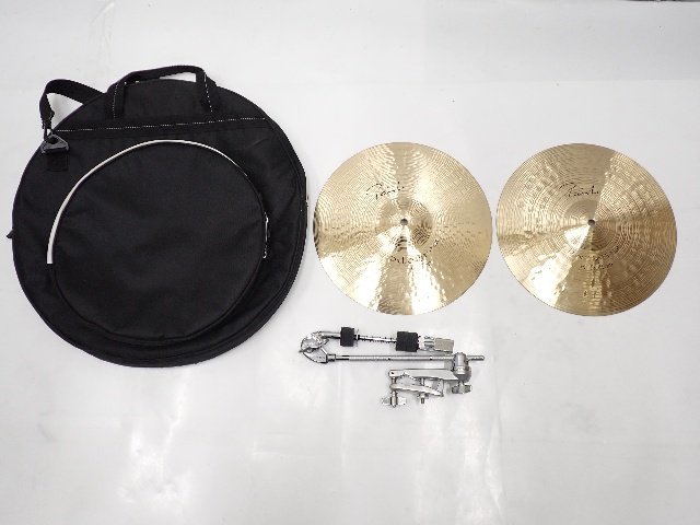 限定価格セール! Paiste パイステ ハイハットセット Dark 日本産