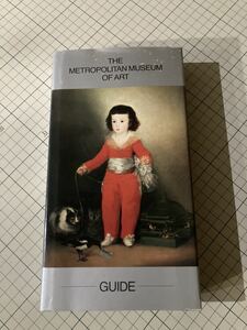 書籍　THE METROPOLITAN MUSEUM OF ART GUIDE　30年前のメトロポリタン美術館ガイドブック