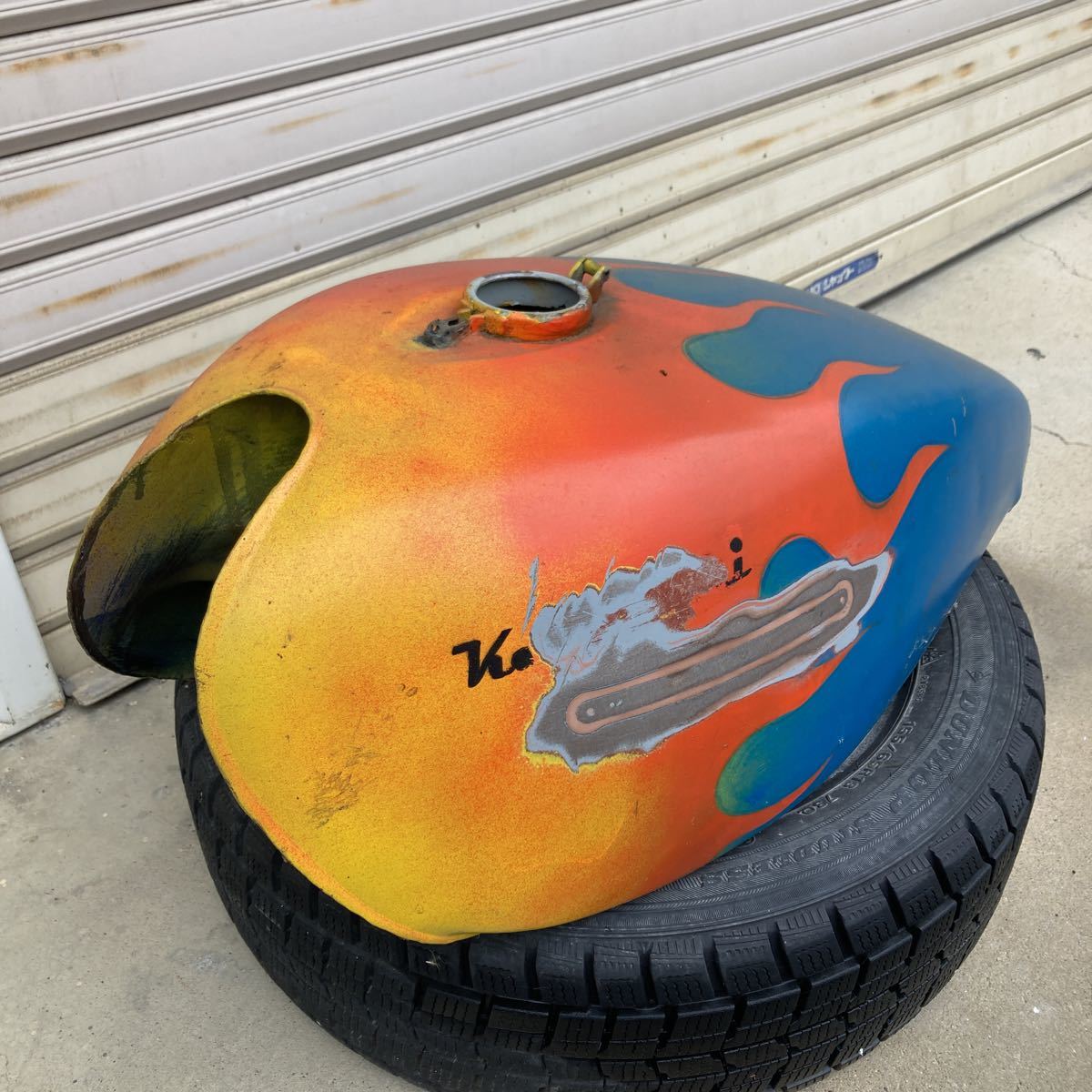 SALE/91%OFF】 超希少 カワサキZ1Z2 オレンジ色 ブルーストーンプラグ