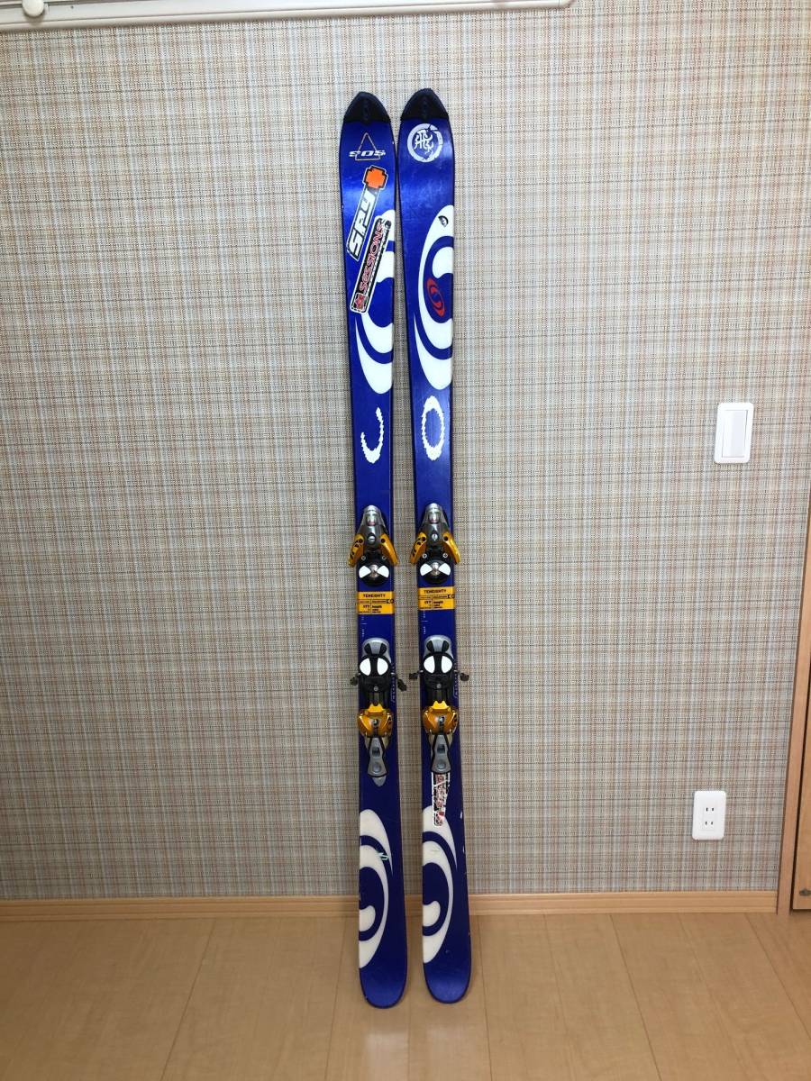 ナチュラルネイビー 1080 サロモン セミツインチップ 177cm - 板