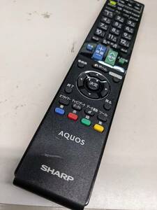 【FNB-2-1】SHARP GA881WJSA (LC-40LX3 LC-46XF3 LC-52LX LC-52XF3 LC-60LX3)テレビリモコン ジャンク