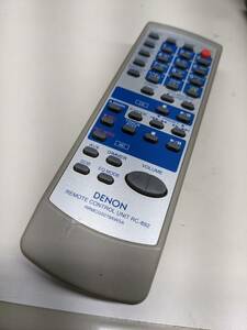 【FNB-13-21】DENON　デノン オーディオ リモコン RC-892 RRMCG0279AWSA　動確済