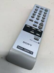 【FNB-14-36】SONY/ソニー ラジカセ用リモコン RMT-CS350☆ 　動確済