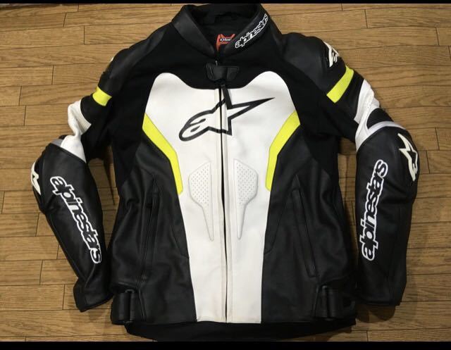 アルパインスターズ SP1 レザージャケット パンチング バイクウエア