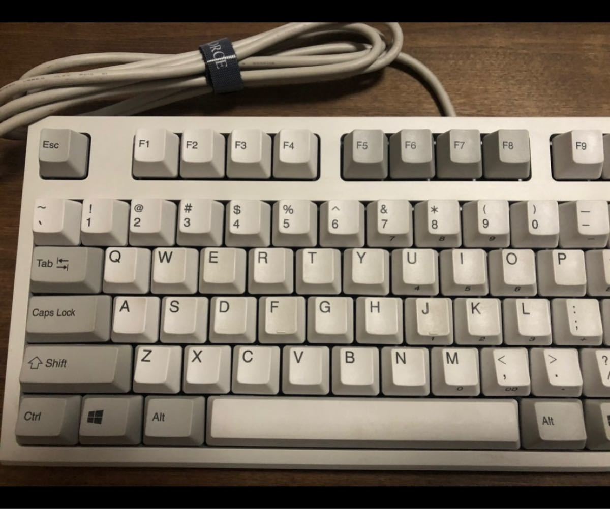 オーバー 東プレ R2-US5-BK(ブラック) REALFORCE 無接点 英語104キー キーボード サイズ