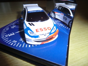 SKID SKM99012 1/43 Peugeot PEUGEOT 206 WRC Salon de Paris 1998