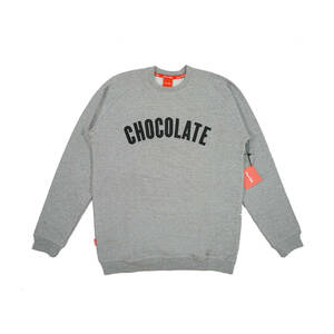 新品 CHOCOLATE SWEAT TRAINER / GRAY グレー チョコレート ロゴ スウェット トレーナー メンズ トップス 長袖