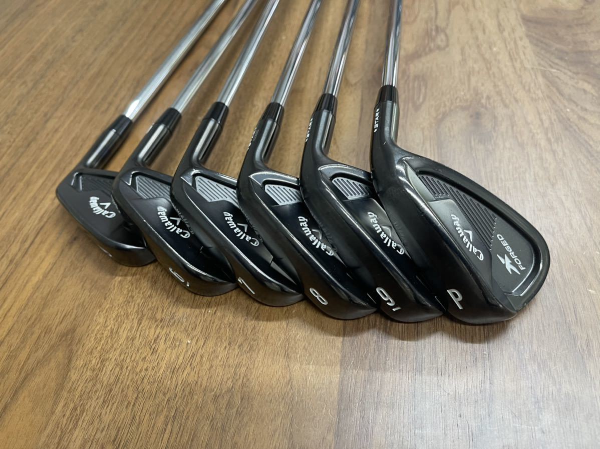 【美品】【限定品】2022キャロウェイ XFORGED STAR MODUS105