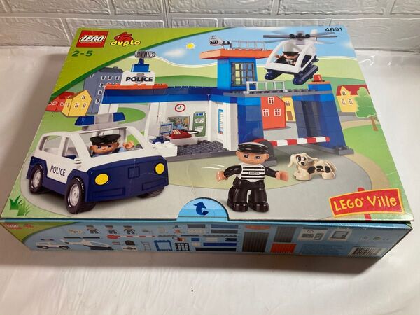 訳アリ美品 レゴ (LEGO) エクスプロア レゴ (LEGO)のまち 楽しいポリスステーション 4691 未使用多数