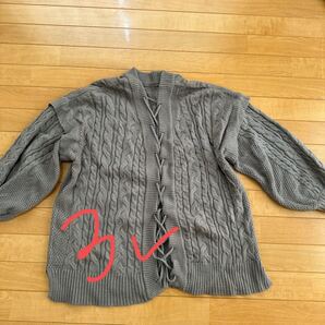 3Lデザインニット