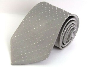  Calvin Klein dot pattern high class silk CK Japan brand necktie men's gray Calvin Klein