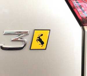 * Volvo *.. elk * rear emblem metal sticker XC40 V40 V60 XC60 XC90 S60