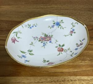 英国王室御用達　WEDGWOOD GRACE 25 oval dish オーバル皿　送料無料