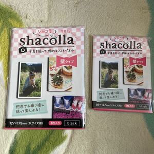 shacolla シャコラ　写真を貼って飾れる　フォトパネル　3サイズ　未使用　