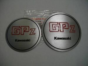 PayPay 送料込み KAWASAKI GPZ400 GPZ400F F2 ダイナモ ポイント カバー エンジン エンブレム セット 新品 純正