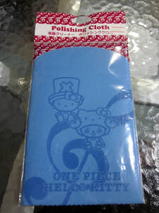 * One-piece x Hello Kitty * poly- sing Cross G-CLEF blue : new goods! unused goods! Japan nationwide free shipping!