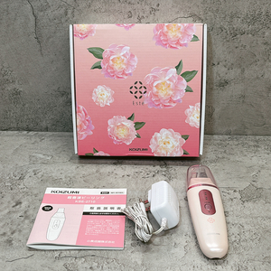 【動作品・美品】KOIZUMI　超音波ピーリング　KBE-2710　ピンク　フェイスケア　家庭用　美容　スキンケア　№221111