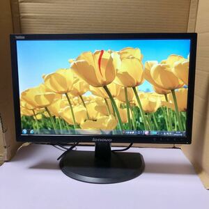 中古良品LENOVO レノボ LT2323pwA ThinkVision Wide LCD Monitor 液晶ディスプレイ モニター 23インチ 動作品SHY708